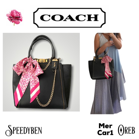 Coach Handbags - Coach Troupe Tote Black